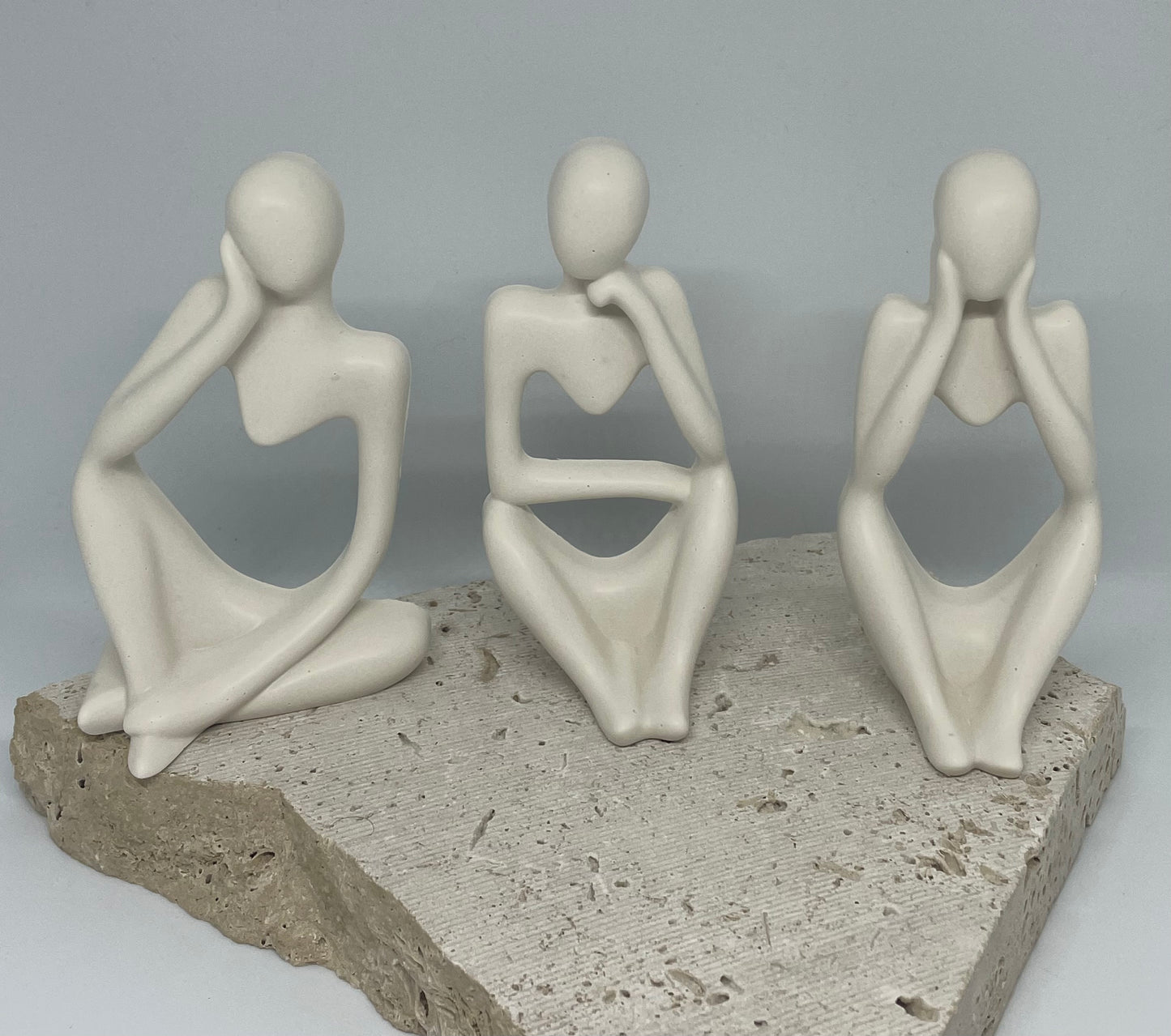 "The Contemplation" Sculpture Trio